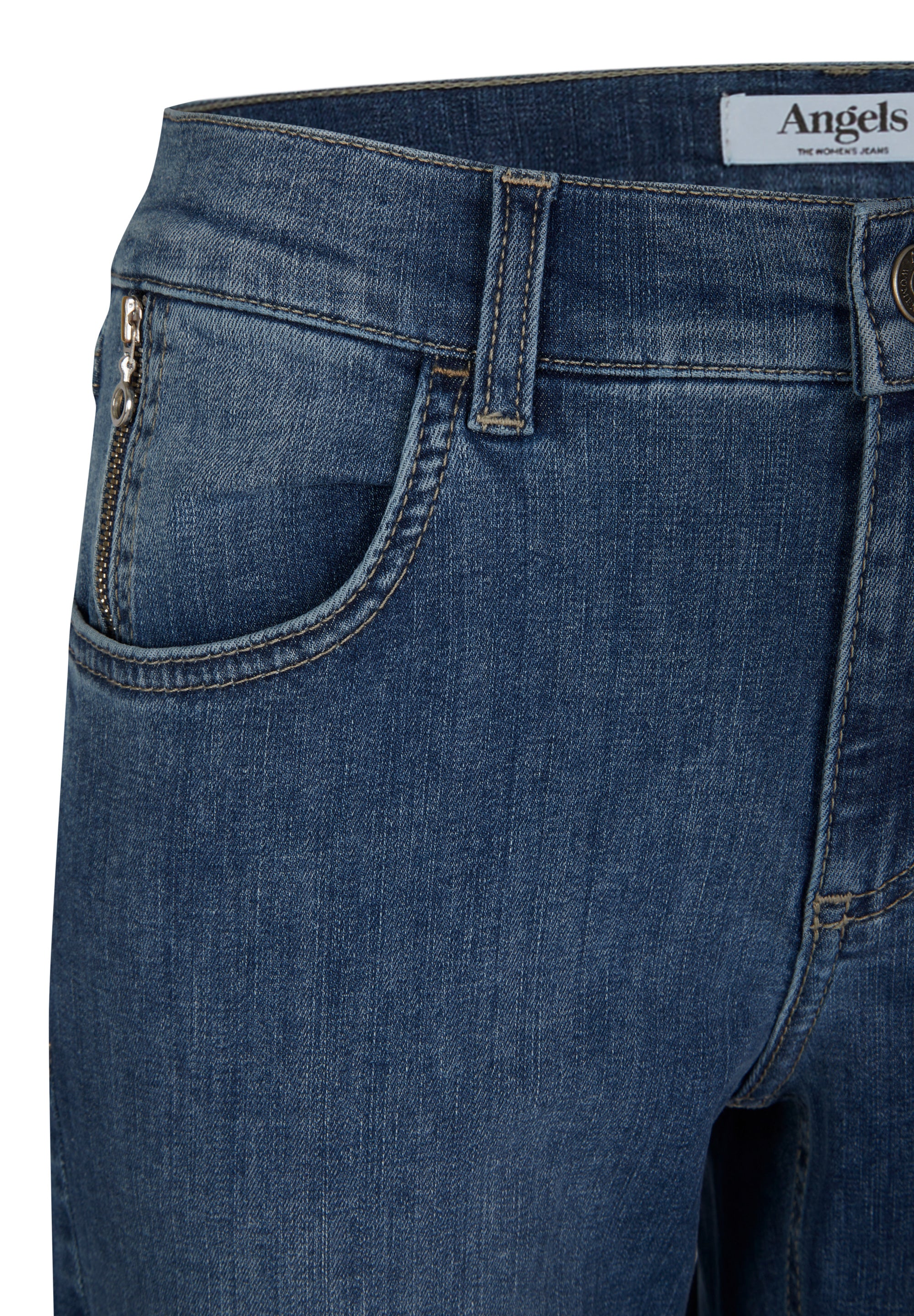 ANGELS JEANS Dolly Straight-Fit Jeans - Summer Pier Blue - 346 8054.335 von Angels Jeans