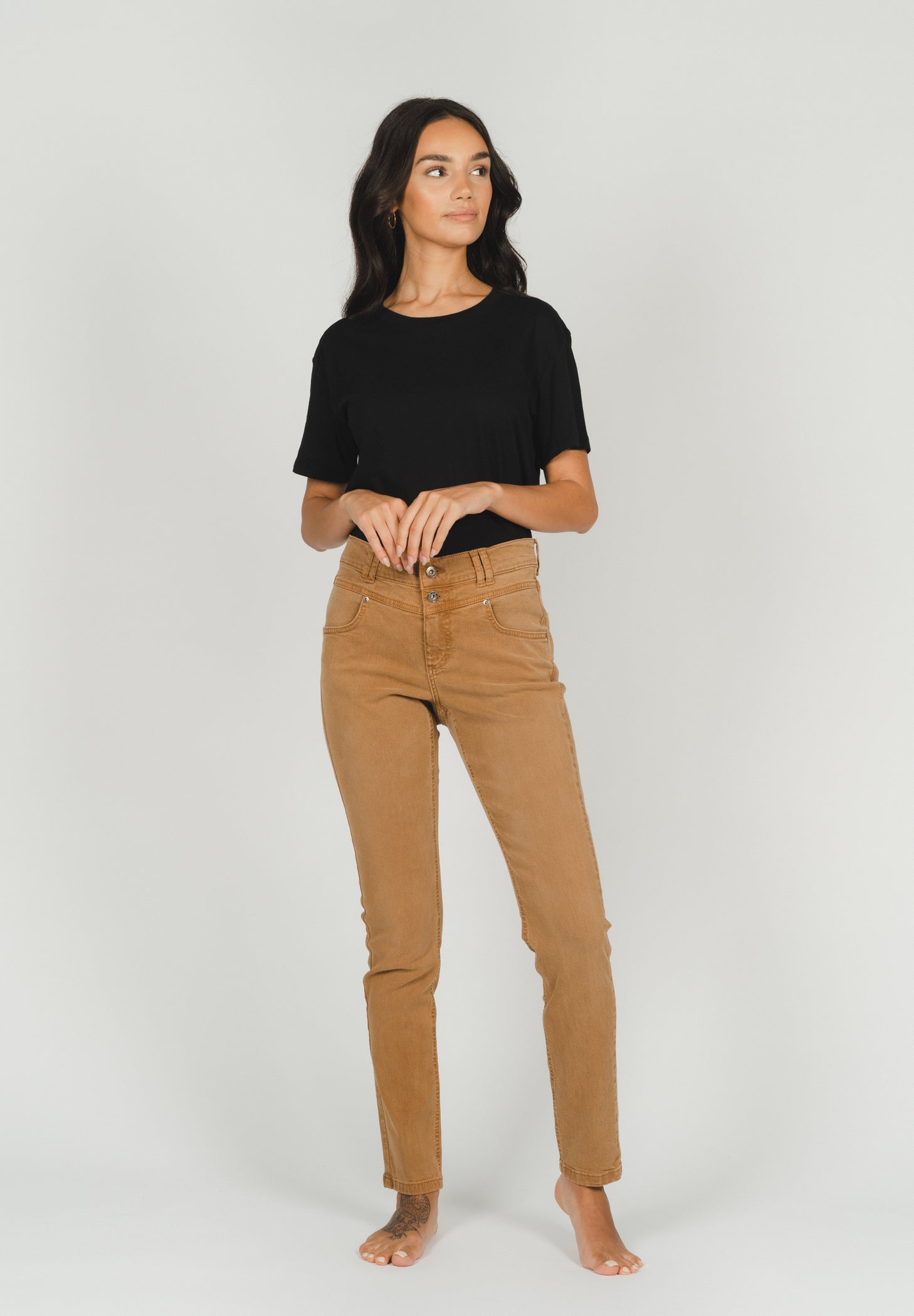 ANGELS JEANS Skinny Jeans - Toasted Honey Tan - 188 1203.4355 von Angels Jeans