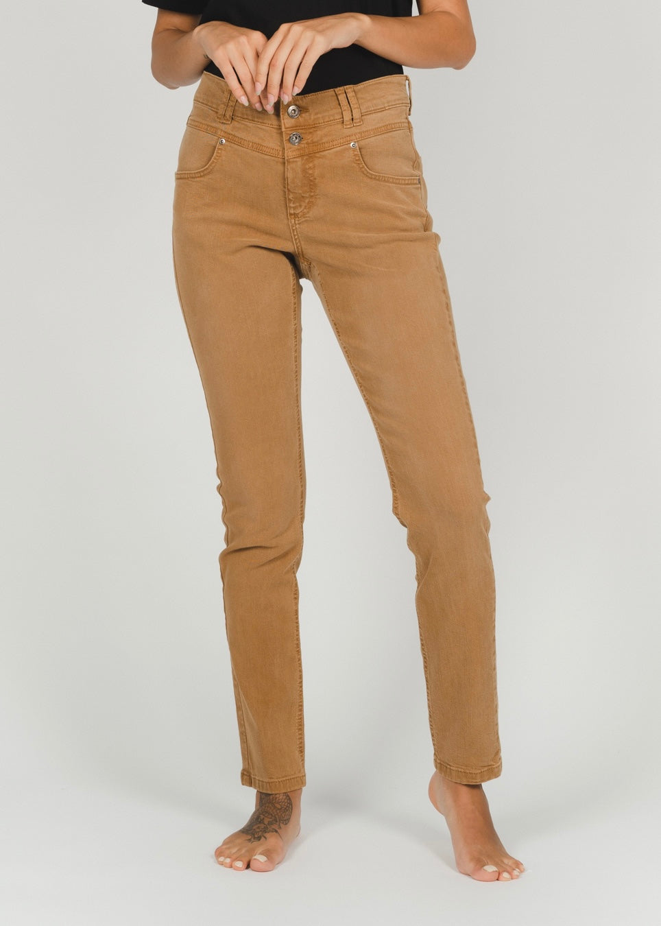ANGELS JEANS Skinny Jeans - Toasted Honey Tan - 188 1203.4355 von Angels Jeans