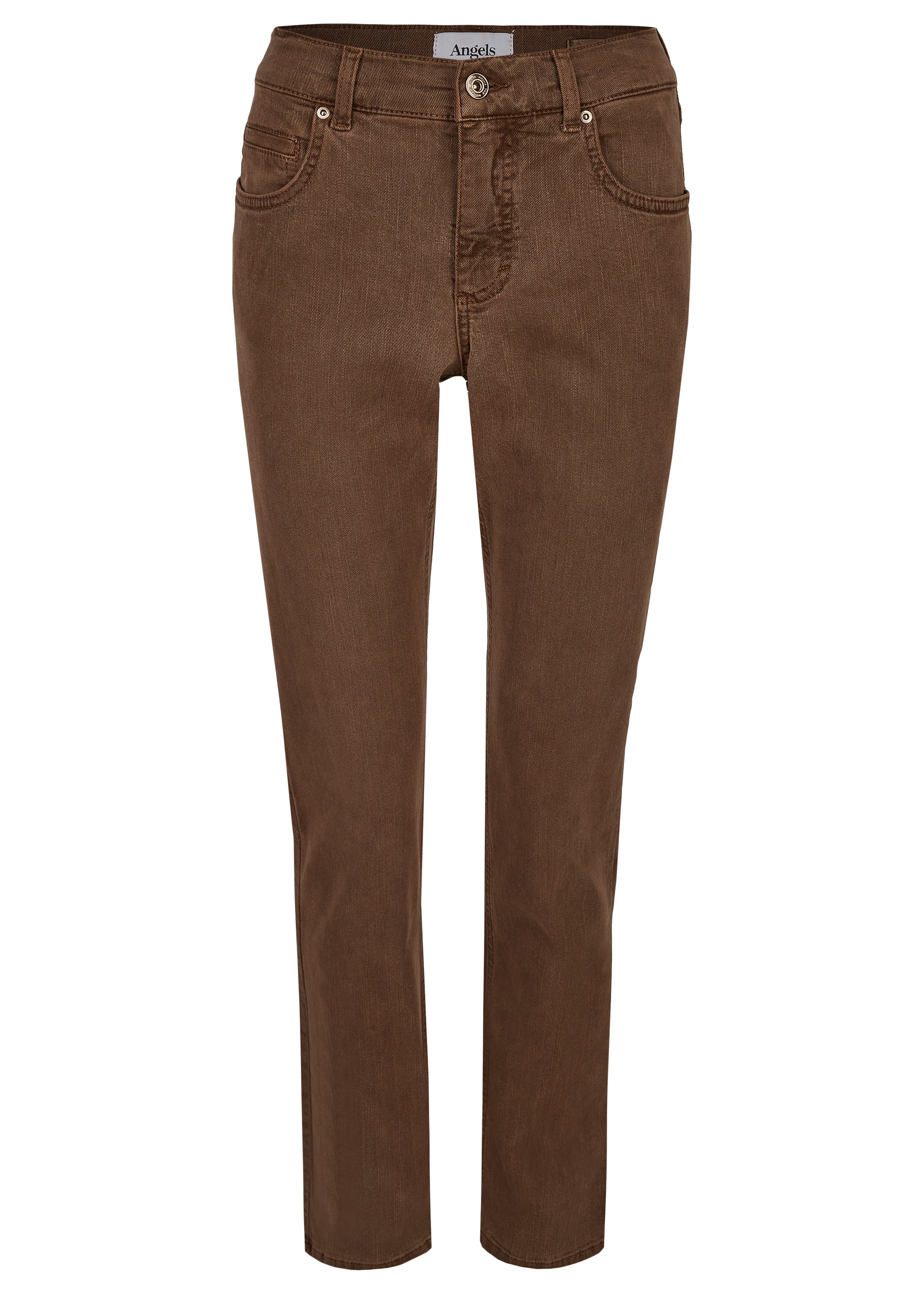 ANGELS JEANS Cici Straight Jeans - Autumn Ember Brown - 188 3400.4505