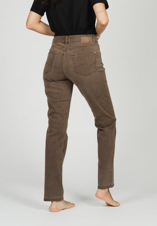 ANGELS JEANS Cici Straight Jeans - Autumn Ember Brown - 188 3400.4505