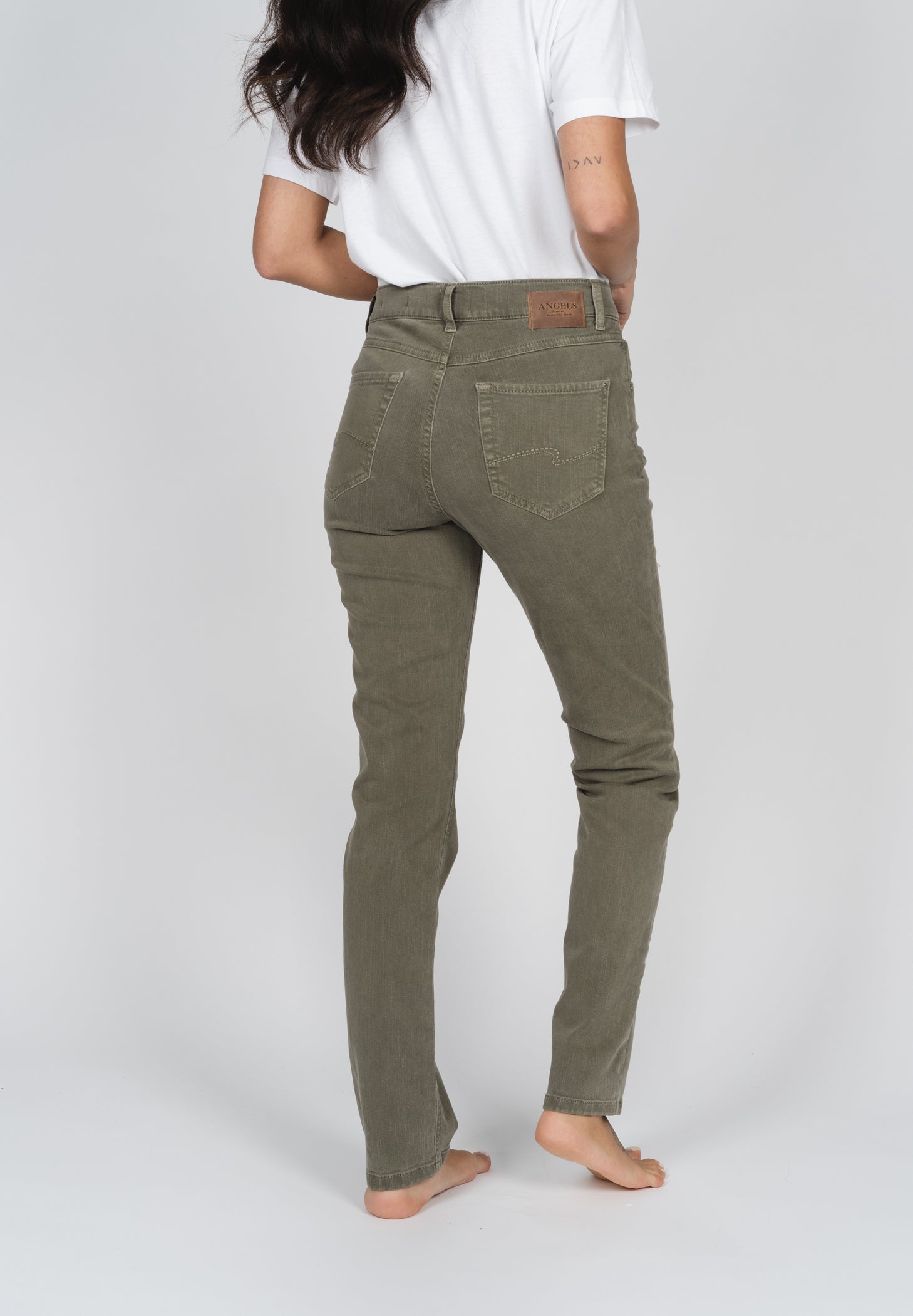 ANGELS JEANS CICI Jeans - Olive Shadow Wash - 188 3400.5295 von Angels Jeans