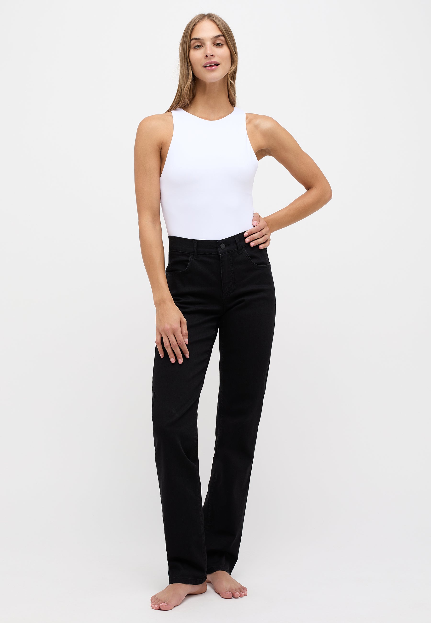 ANGELS JEANS Dolly Comfort-Fit Jeans - Deep Velvet Black - 346 8055.10 von Angels Jeans