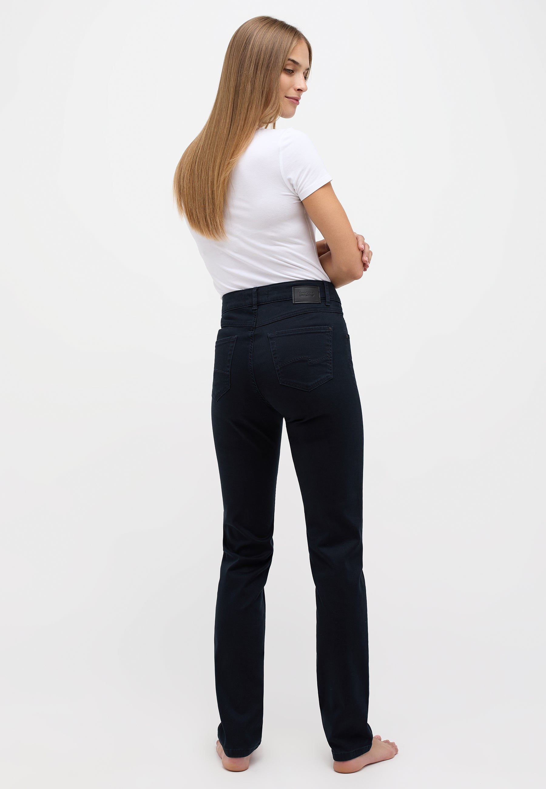 ANGELS Cici Slim-Fit Jeans - Deep Ink Navy - 785 3400.210 von Angels Jeans