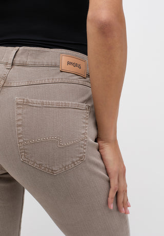 ANGELS Cici Slim Jeans - Warm Sandstone Taupe - 188 3400.4445