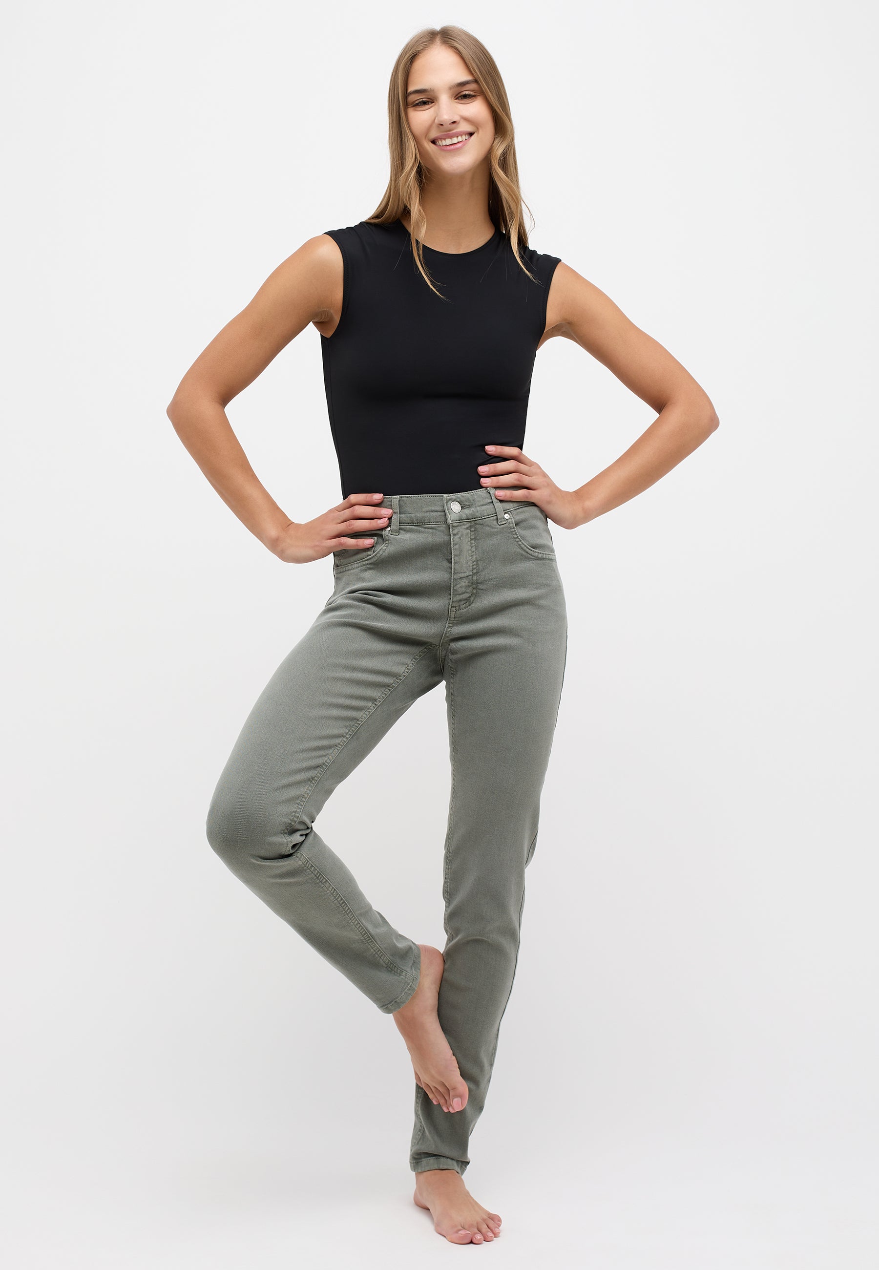 ANGELS JEANS Skinny Jeans - Faded Sage Mist - 188 1200.5285