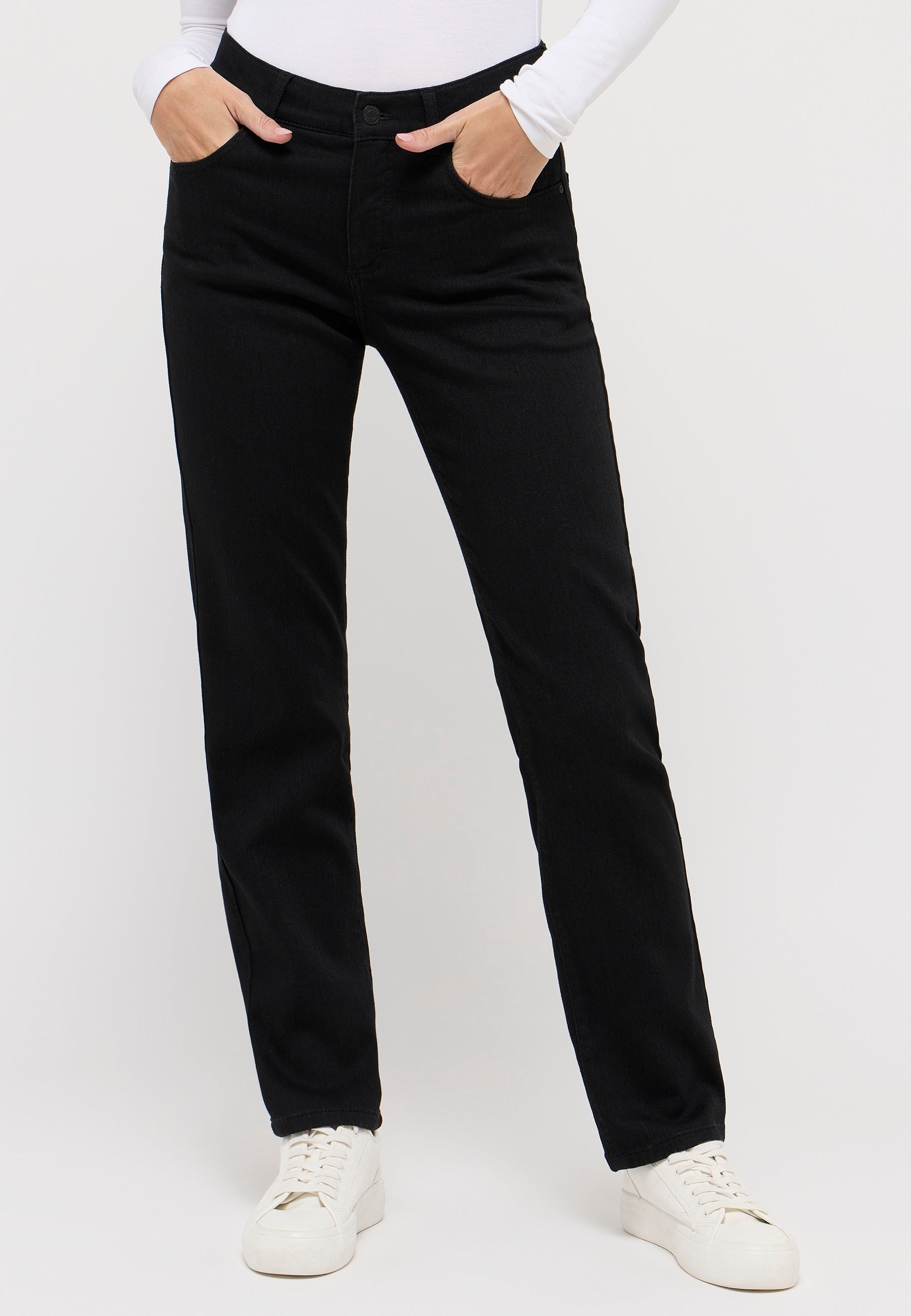 ANGELS JEANS Dolly Straight Jeans - Deep Velvet Black - 321 8055.10 von Angels Jeans