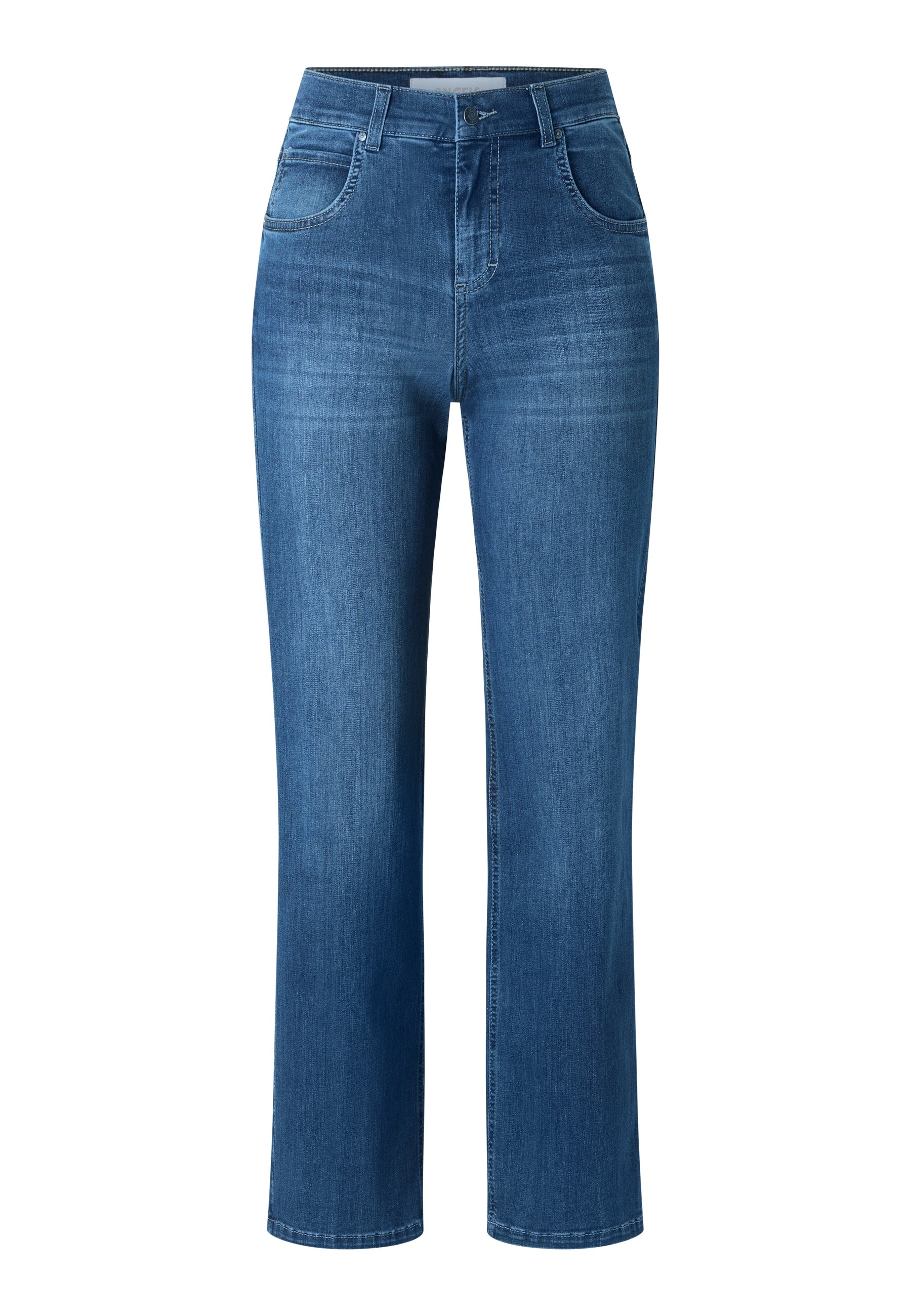 ANGELS JEANS Lara Wide Leg Jeans - Coastal Worn Blue - 346 2900.3358