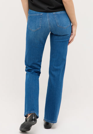 ANGELS JEANS Lara Wide Leg Jeans - Coastal Worn Blue - 346 2900.3358