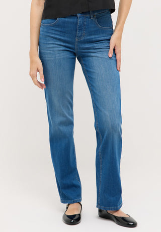 ANGELS JEANS Lara Wide Leg Jeans - Coastal Worn Blue - 346 2900.3358