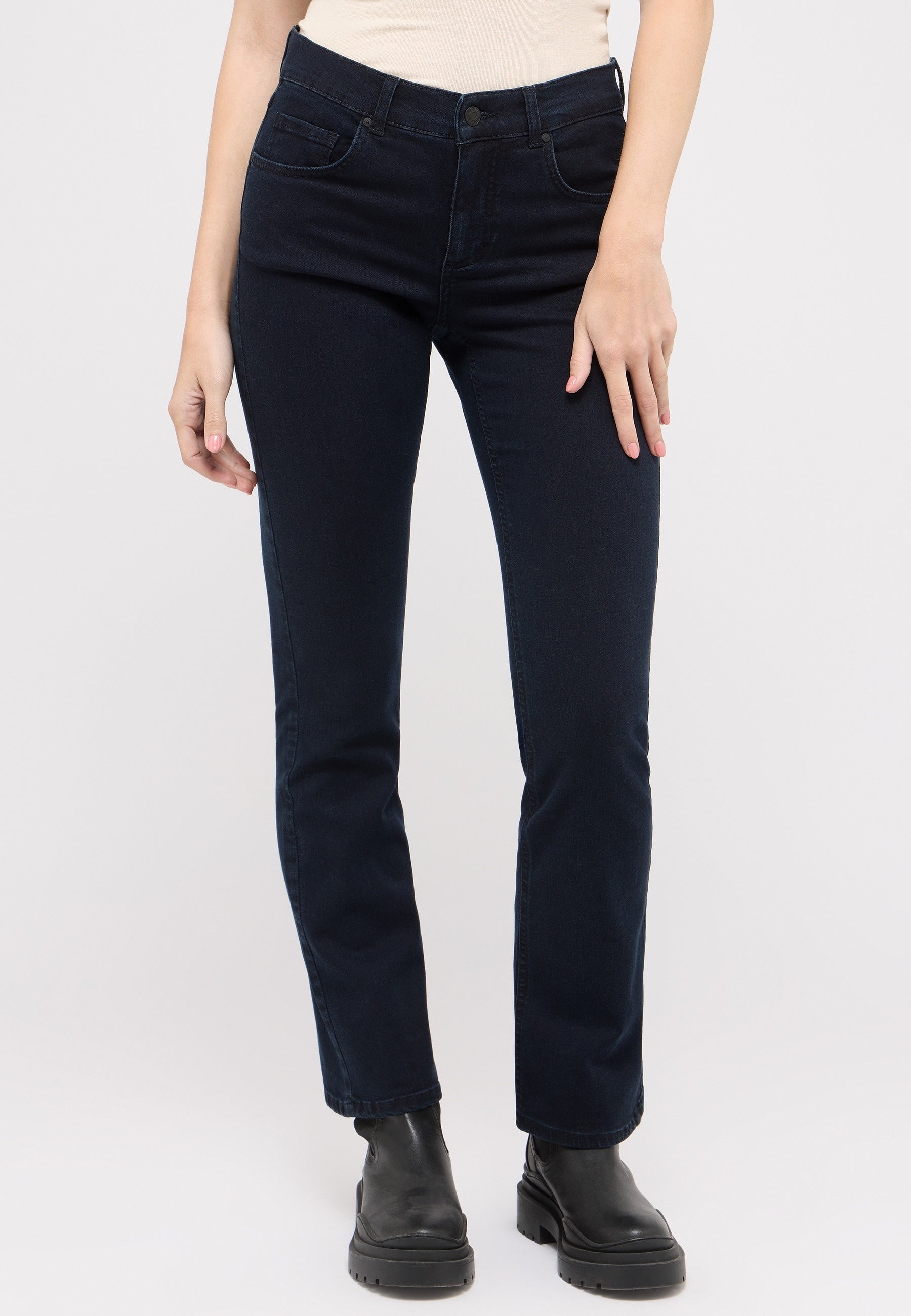 ANGELS Leni Bootcut Jeans - Deep Midnight Indigo - 346 8900.30 von Angels Jeans