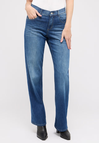 ANGELS Liz Palazzo Jeans - Coastal Dusk Blue - 350 2500.3358