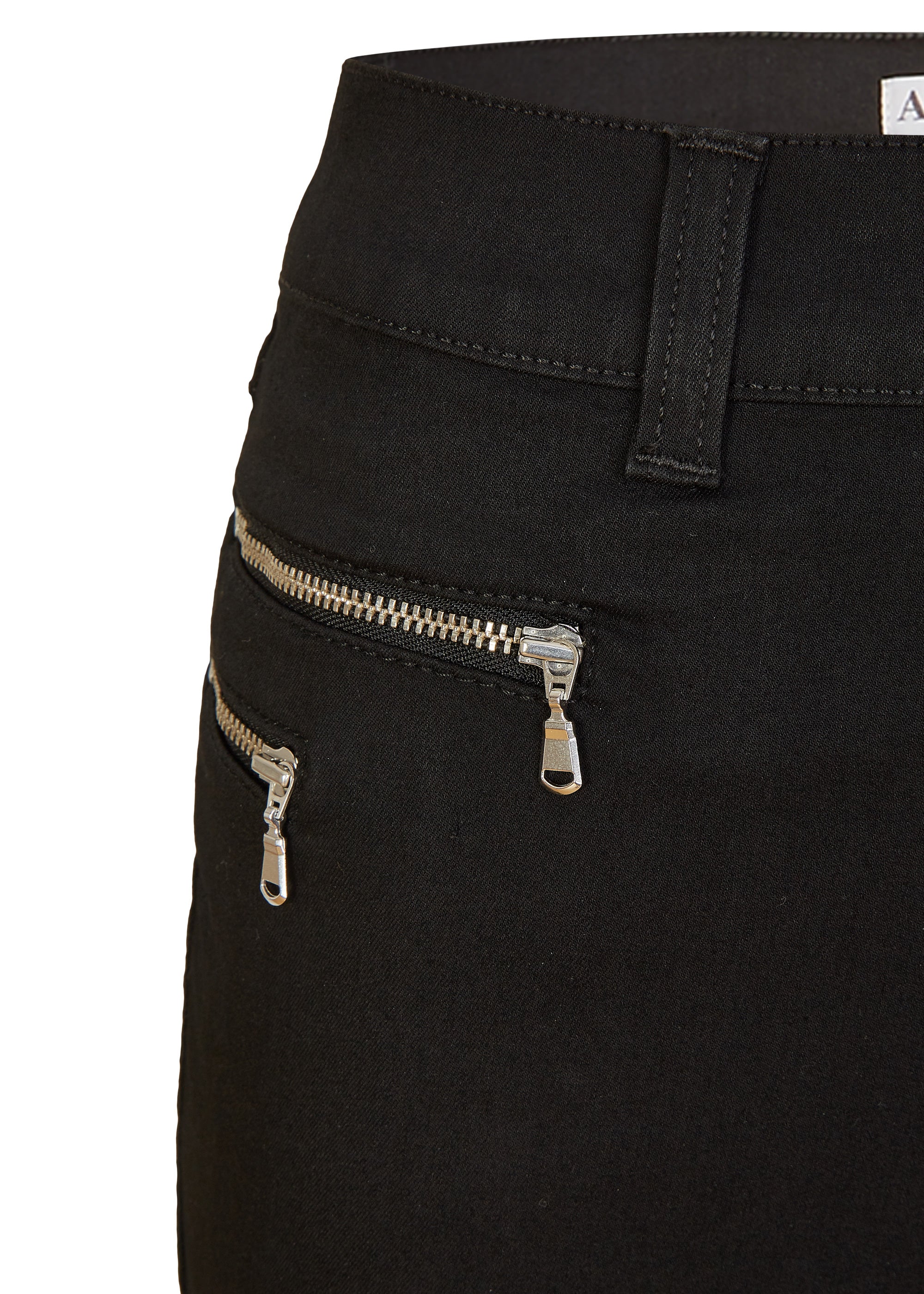 ANGELS JEANS Malu Zip Jeans - Midnight Black - 519 7700.1000 von Angels Jeans