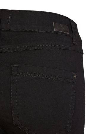 ANGELS JEANS Malu Zip Jeans - Midnight Black - 519 7700.1000