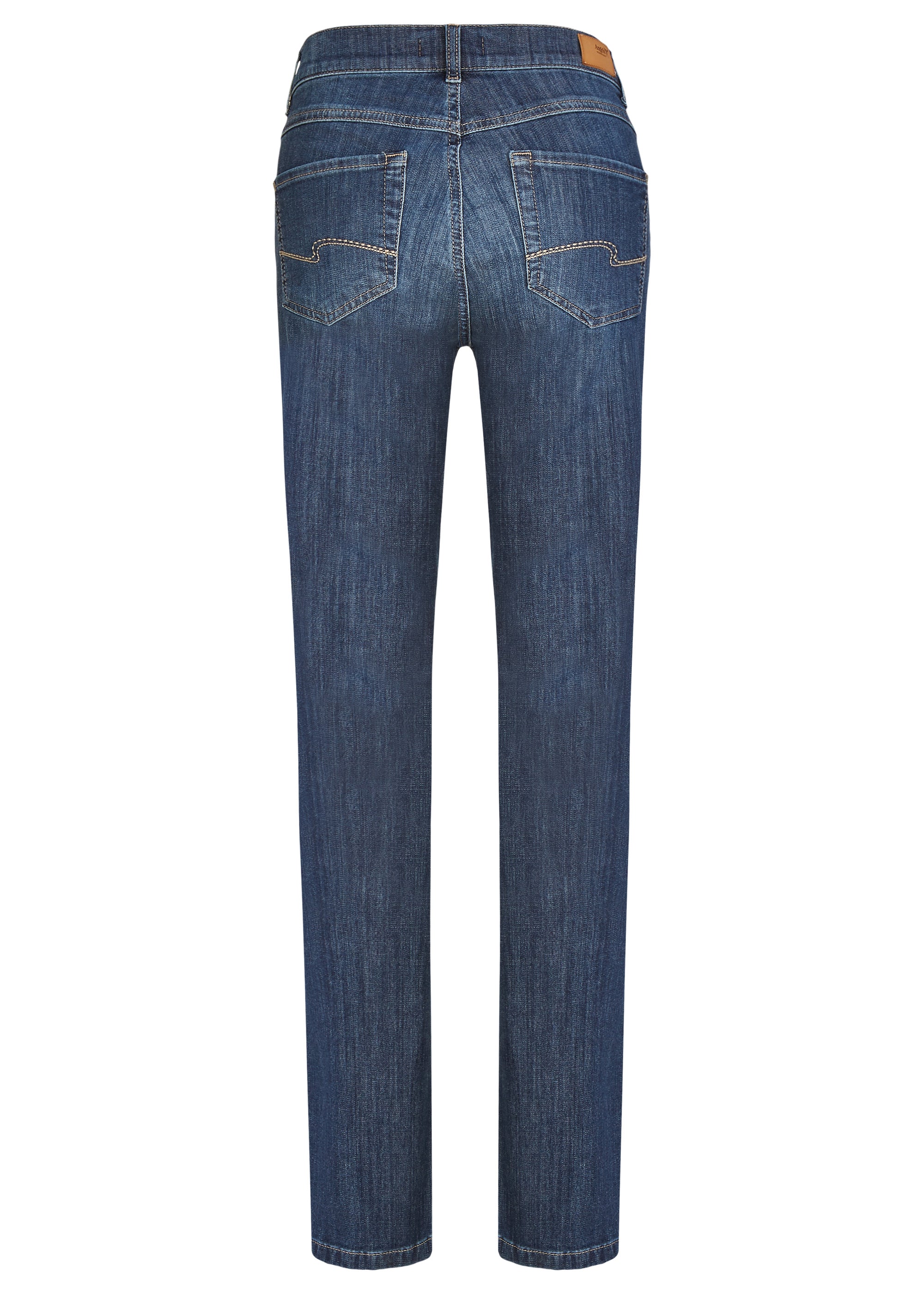 ANGELS JEANS Cici Straight-Leg Jeans - Worn Coastal Indigo - 360 34.3158