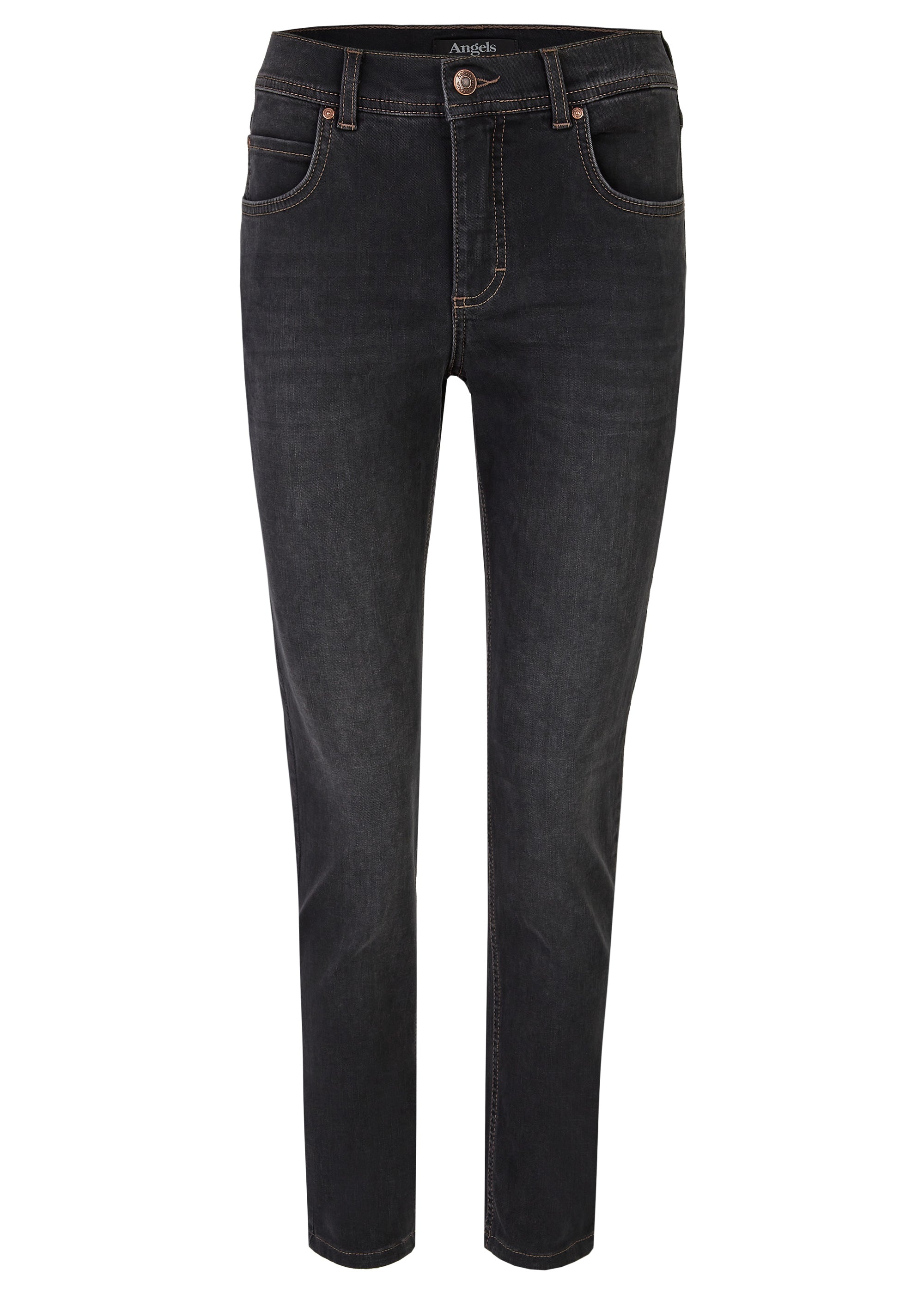 ANGELS JEANS Ornella 7/8 Slim-Fit Jeans - Smoky Slate Grey - 346 680007.1158