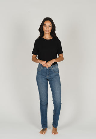ANGELS JEANS Cici Straight-Fit Jeans - Sunwashed Harbour Blue - 346 3400.3358