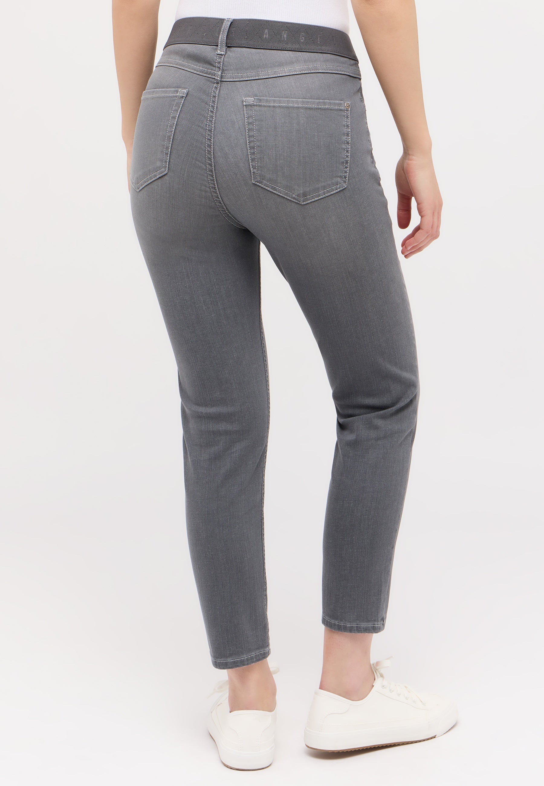 ANGELS Ornella Sporty Jeans - Smoky Pebble Grey - 346 688907.1358 von Angels Jeans