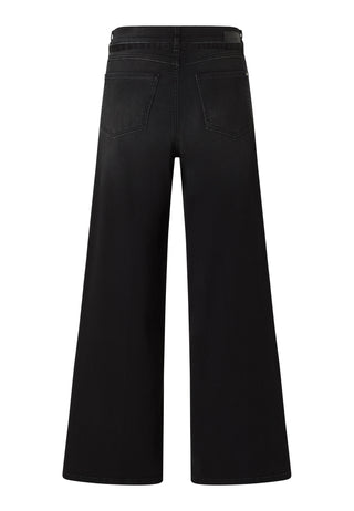 ANGELS Liva Belt Palazzo-Jeans - Smoky Obsidian - 346 2365.115