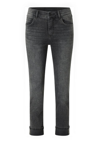 ANGELS JEANS Cici Crop Glam Jeans - Smoky Pewter Grey - 346 345700.12758