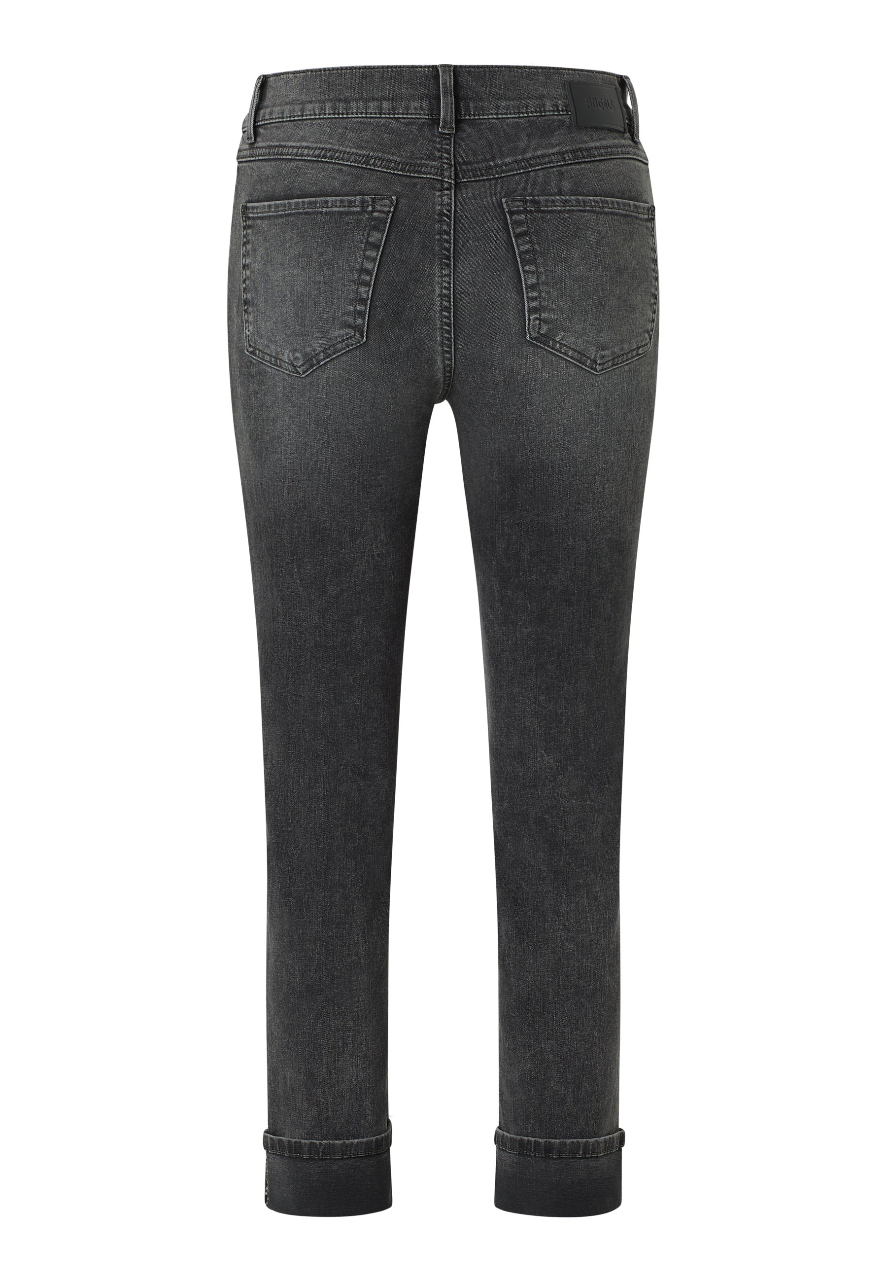 ANGELS JEANS Cici Crop Glam Jeans - Smoky Pewter Grey - 346 345700.12758