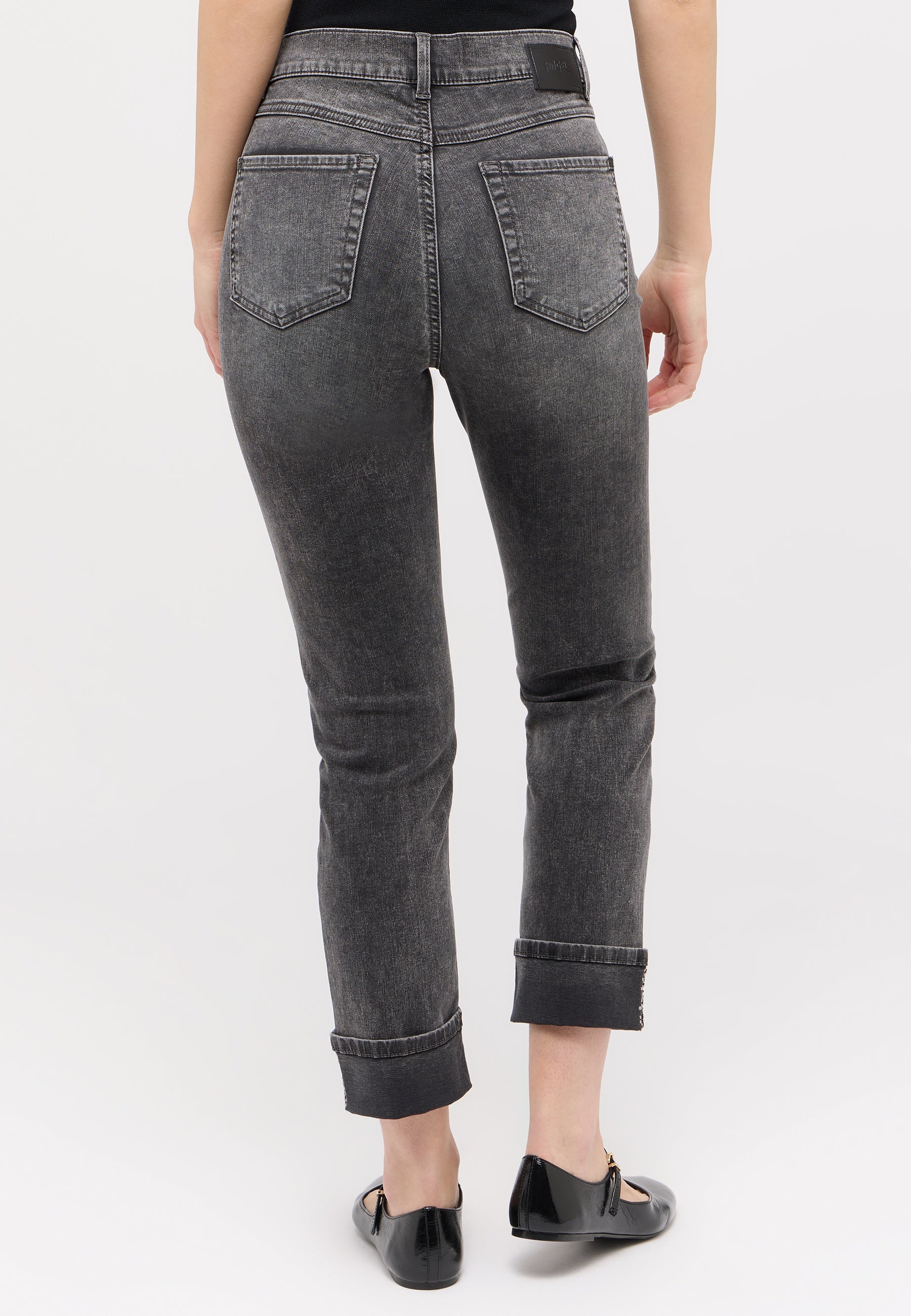 ANGELS JEANS Cici Crop Glam Jeans - Smoky Pewter Grey - 346 345700.12758 von Angels Jeans