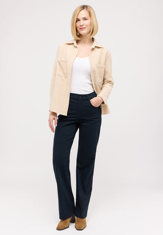 ANGELS Lara Wide-Leg Jeans - Dark Navy Soft Touch Denim - 785 2900.210