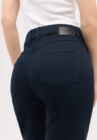 ANGELS Lara Wide-Leg Jeans - Dark Navy Soft Touch Denim - 785 2900.210