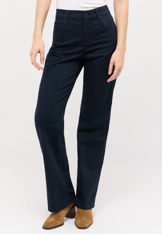 ANGELS Lara Wide-Leg Jeans - Dark Navy Soft Touch Denim - 785 2900.210