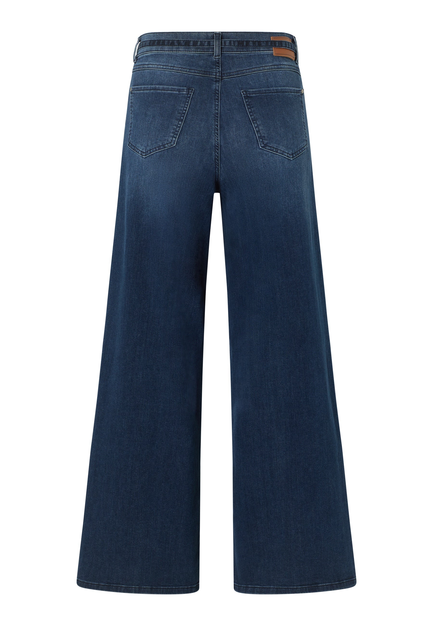 ANGELS Liva Belt Palazzo Jeans - Midnight Harbour Blue - 346 2365.325