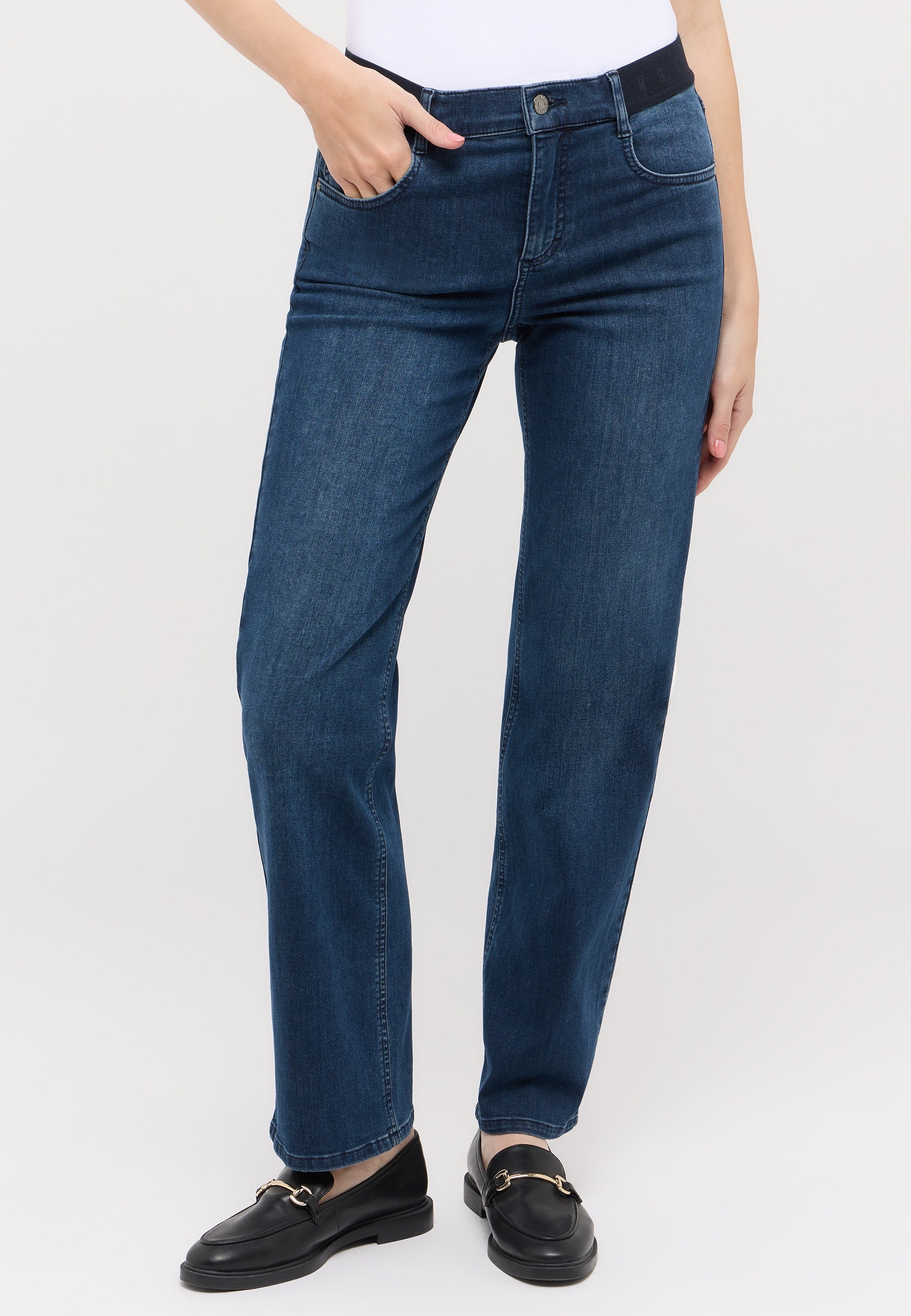 ANGELS Lara Sporty Jeans - Coastal Dusk Blue - 346 2989.325 von Angels Jeans