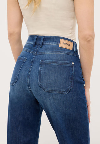 ANGELS JEANS Liz Worker Wide-Leg-Jeans - Twilight Indigo Wash - 350 2568.325