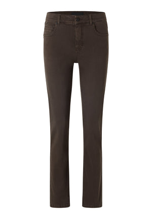 ANGELS JEANS Cici Straight-Fit Jeans - Dark Roast Brown - 346 3400.4205
