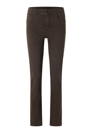 ANGELS JEANS Cici Straight-Fit Jeans - Dark Roast Brown - 346 3400.4205