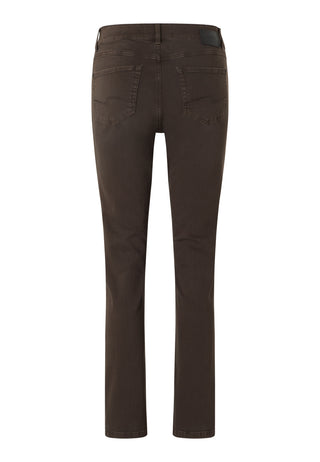 ANGELS JEANS Cici Straight-Fit Jeans - Dark Roast Brown - 346 3400.4205