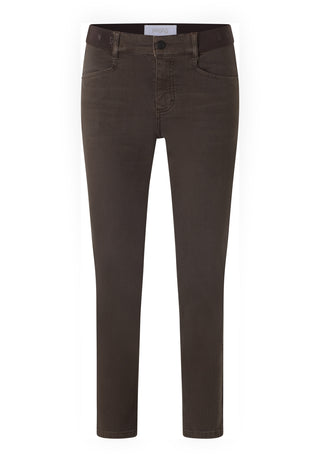 ANGELS Ornella Sporty 7/8-Jeans - Dark Espresso Brown - 346 688907.42058