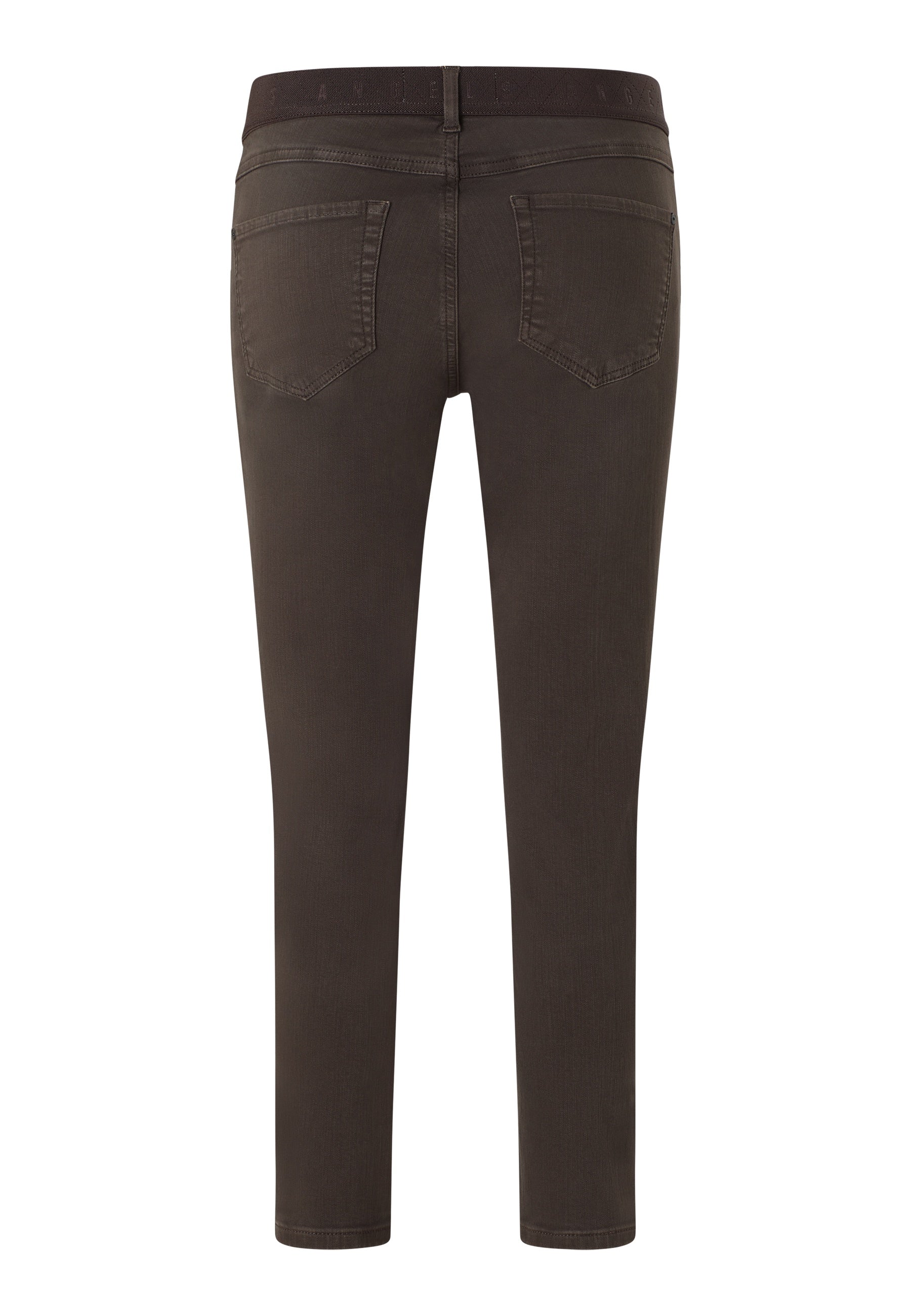 ANGELS Ornella Sporty 7/8-Jeans - Dark Espresso Brown - 346 688907.42058