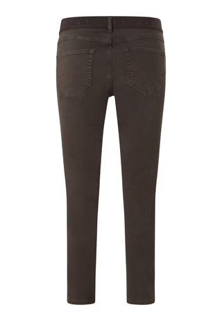 ANGELS Ornella Sporty 7/8-Jeans - Dark Espresso Brown - 346 688907.42058