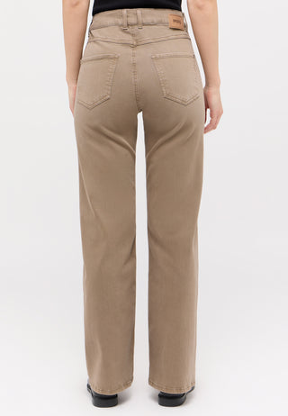 ANGELS JEANS Lara Wide Leg Jeans - Hazelnut Sand - 346 2900.4445