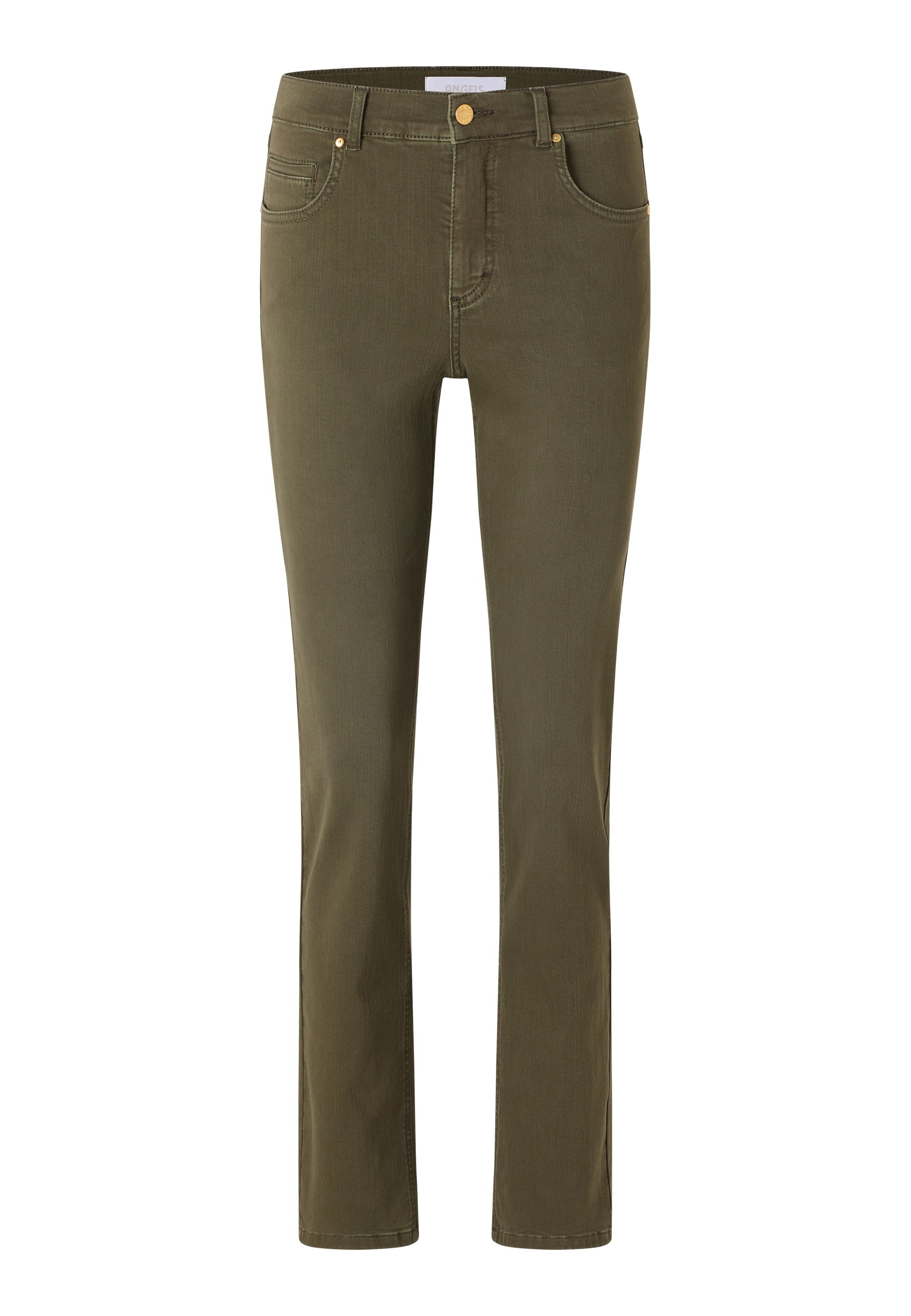 ANGELS JEANS Cici Slim-Fit Jeans - Dark Olive Wash - 346 3400.5235