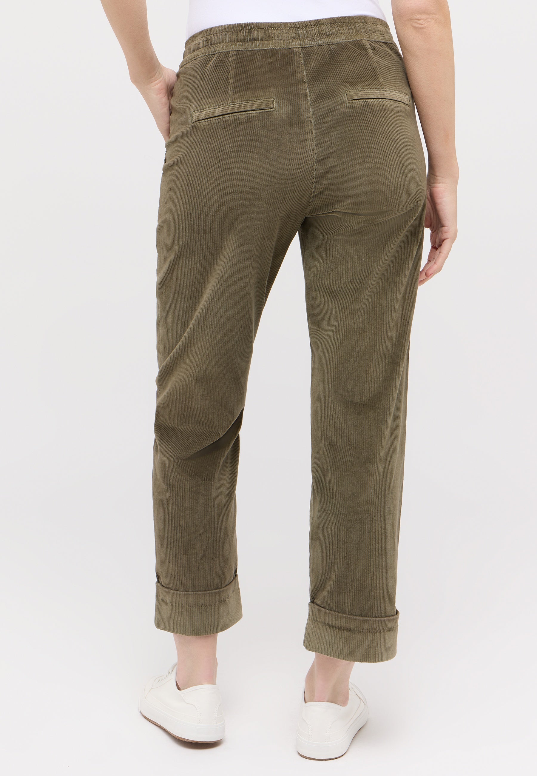 ANGELS JEANS Liberta Tu Jump Worker - Olive Cord Vista - 564 385227.523 von Angels Jeans
