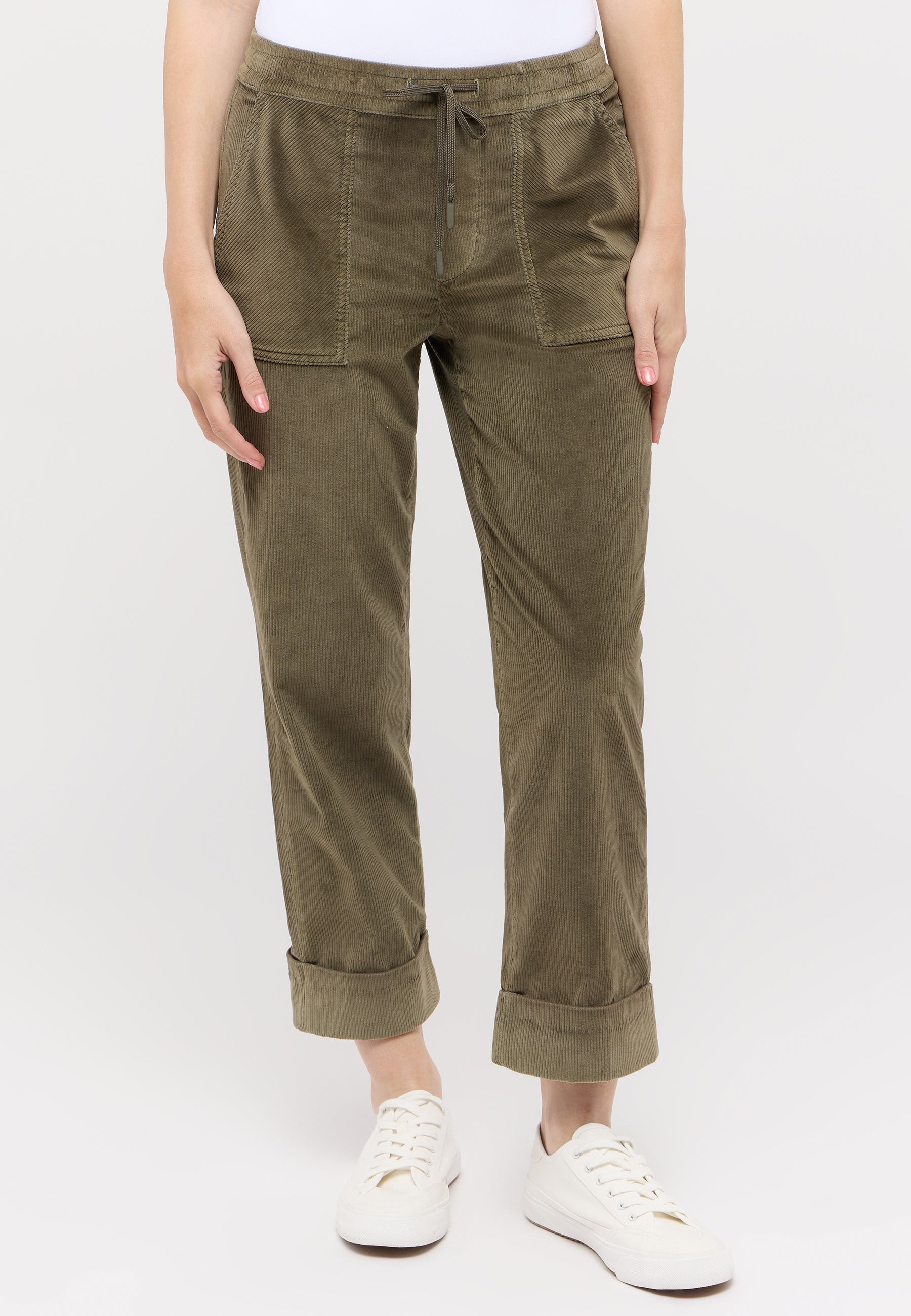 ANGELS JEANS Liberta Tu Jump Worker - Olive Cord Vista - 564 385227.523 von Angels Jeans