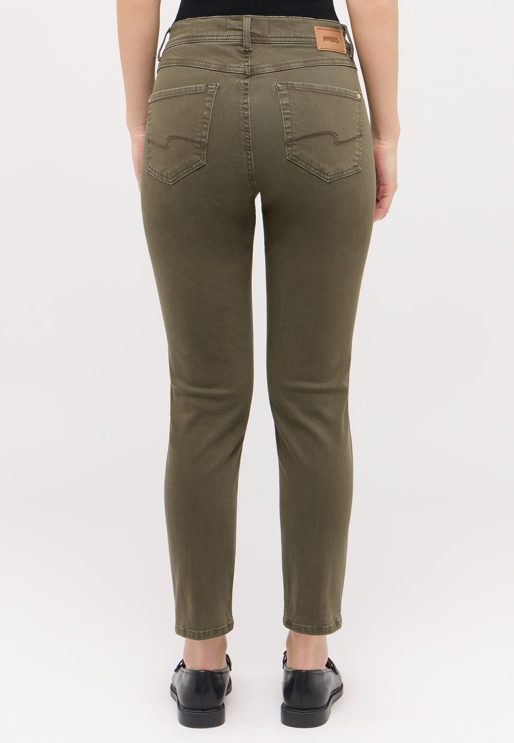 ANGELS Ornella 7/8-Jeans - Dark Olive Dusk - 346 680007.52358 von Angels Jeans