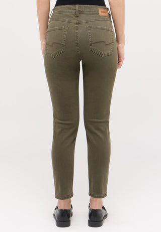 ANGELS Ornella 7/8-Jeans - Dark Olive Dusk - 346 680007.52358