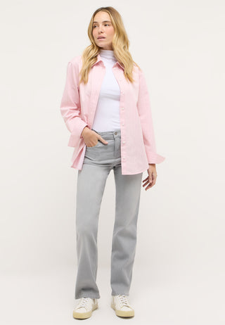 ANGELS JEANS Lara Wide Leg Jeans - Silver Mist Grey - 332 2900.1458