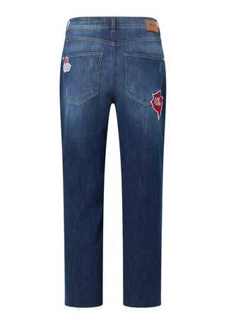 ANGELS Liberta Funky Baggy Jeans - Patchwork Sky Blue - 3851.3388