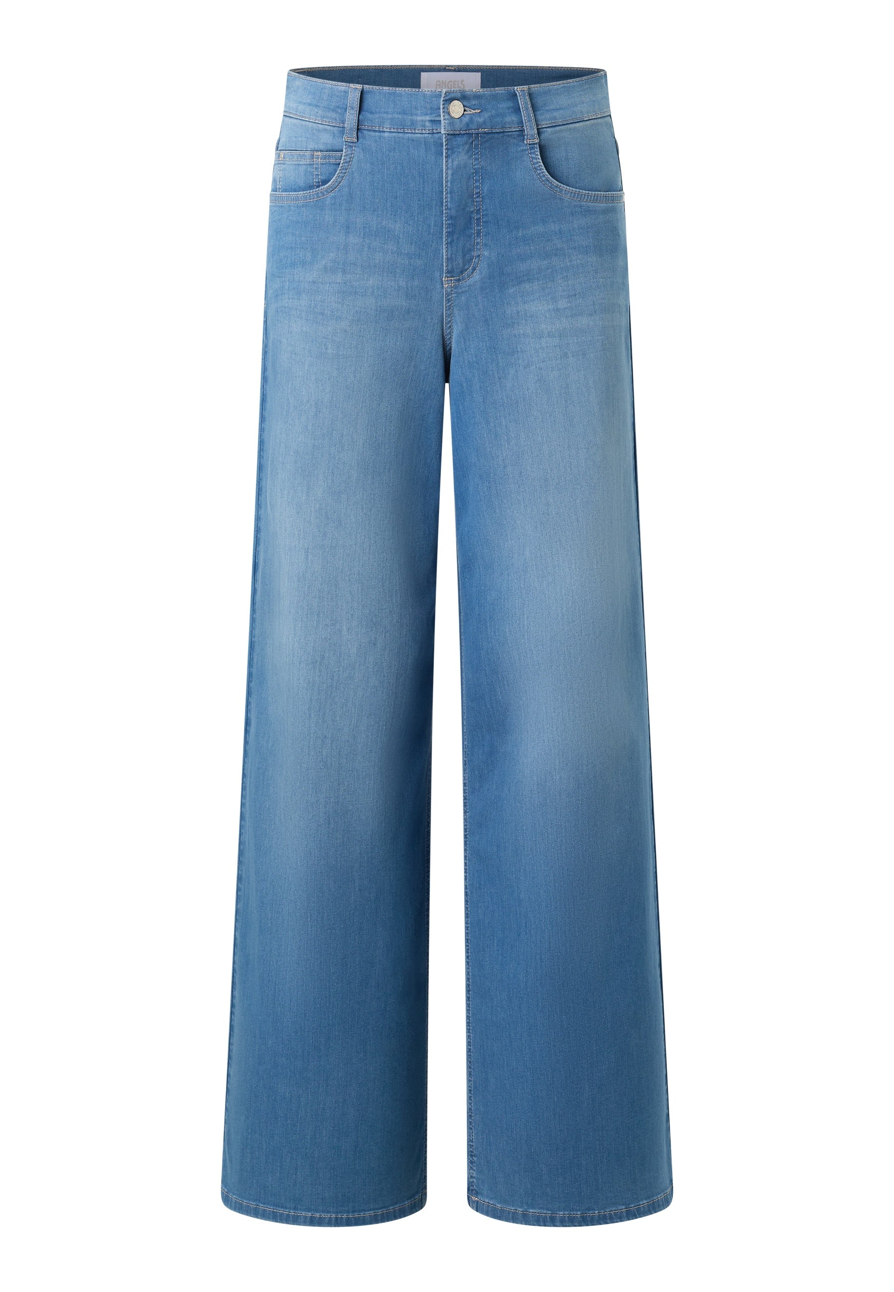 ANGELS Liva Wide Leg Jeans - Breezy Coastal Blue - 332 2300.3458