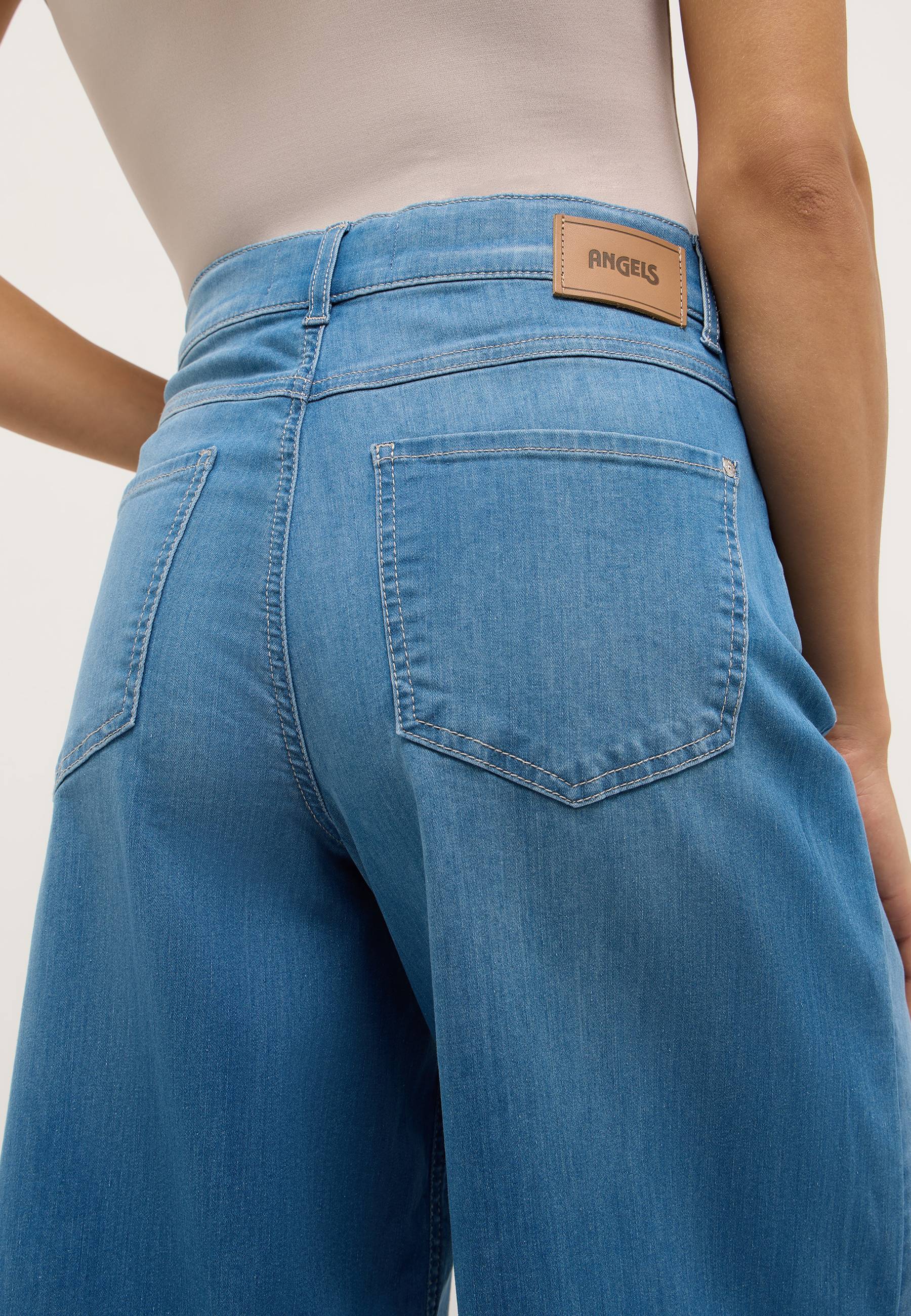 ANGELS Liva Wide Leg Jeans - Breezy Coastal Blue - 332 2300.3458 von Angels Jeans