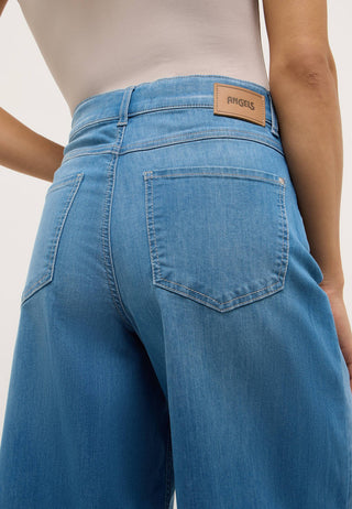 ANGELS Liva Wide Leg Jeans - Breezy Coastal Blue - 332 2300.3458
