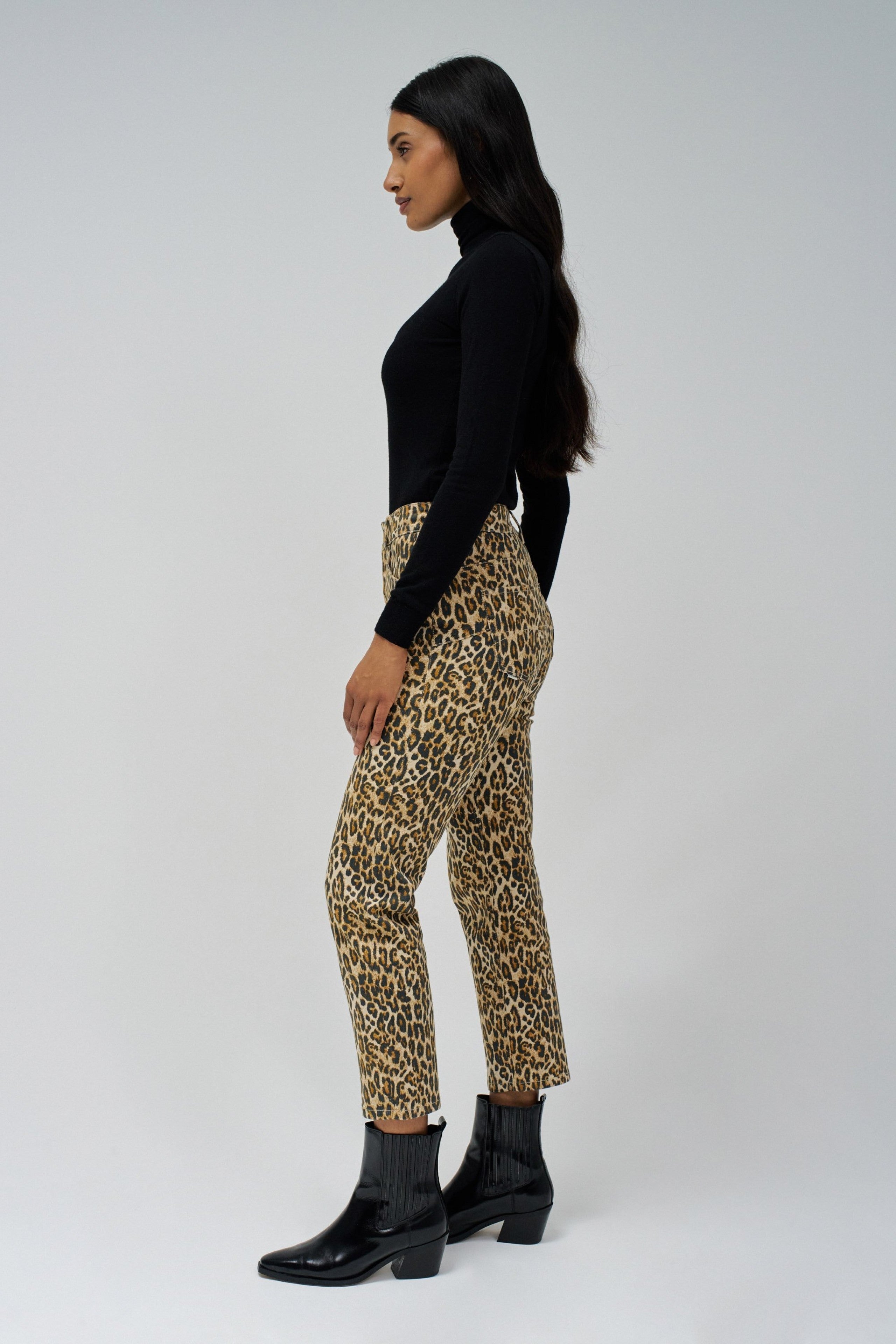 SALSA Faith Five Pocket - Desert Leopard Tan - 21009698.856 von Salsa